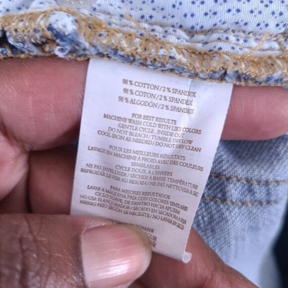 $218 Peter Millar Mens Crown Crafted Tailored Fit Blue Jeans Size 33x29 - Picture 8 of 10